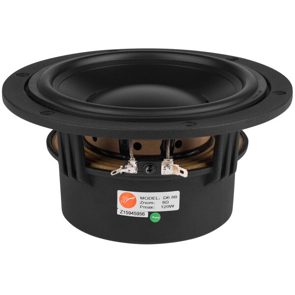 Main product image for RESTOCKED HiVi D6.8B 6" Poly Bass/Midrange Shield88-297-444